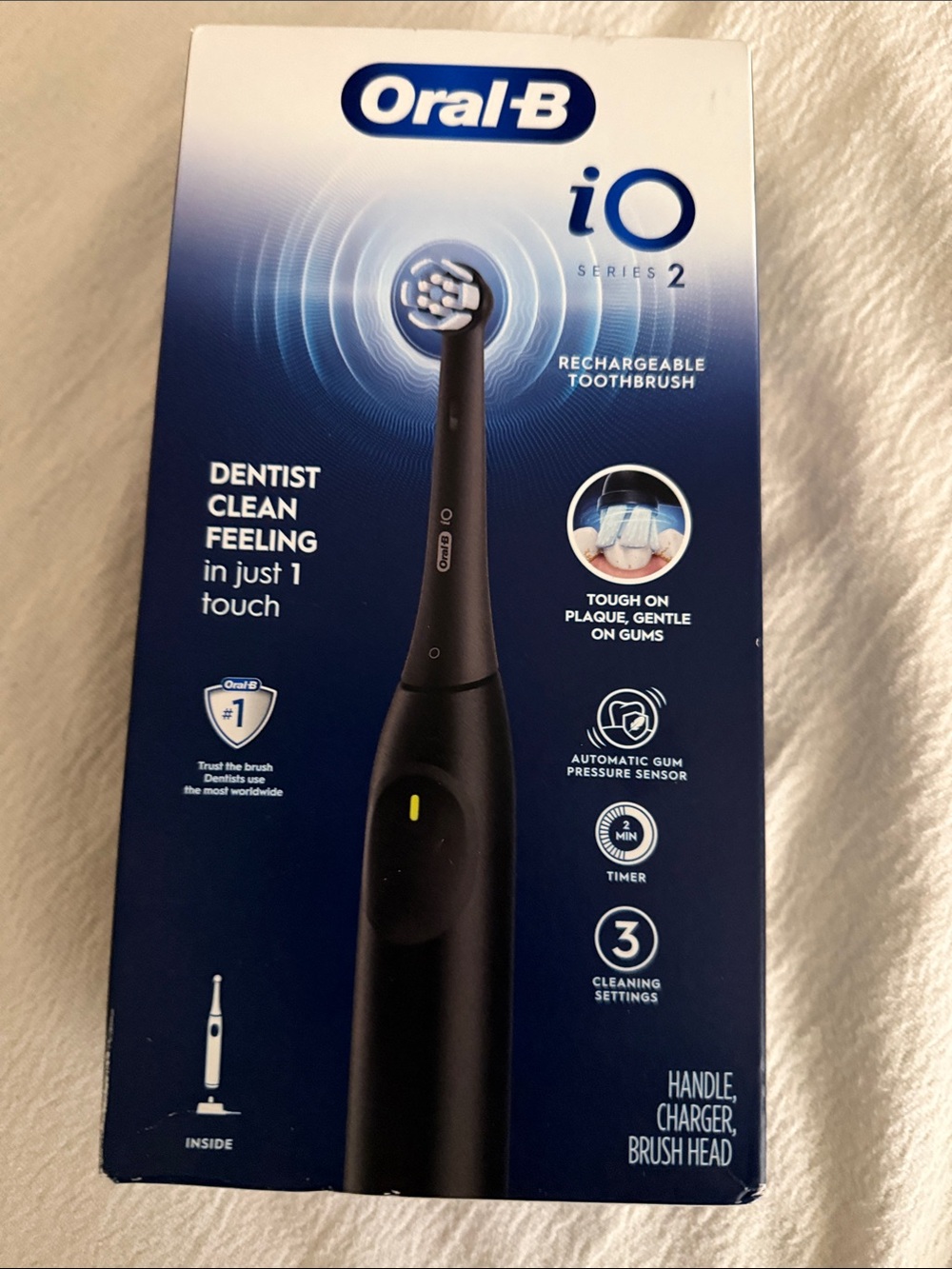 Oral-B iO Series 2 Rechargeable Electric Toothbrush - Black
